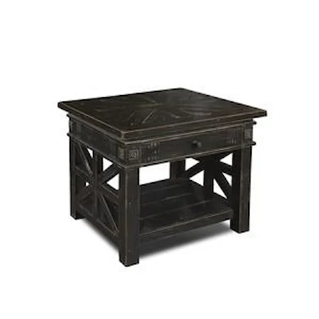 Rustic End Table - Made in Mexico